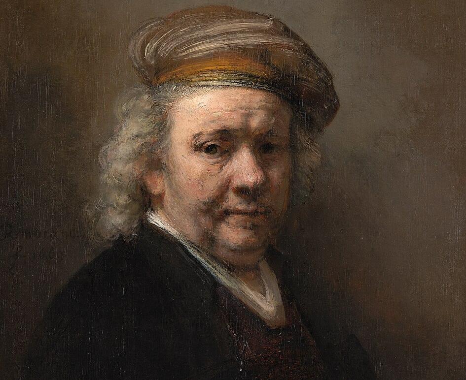 A self-portrait painted by the revered Rembrandt