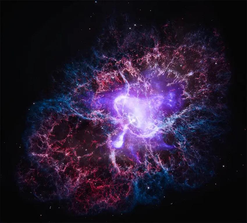 A photograph of the universe taken by Chandra