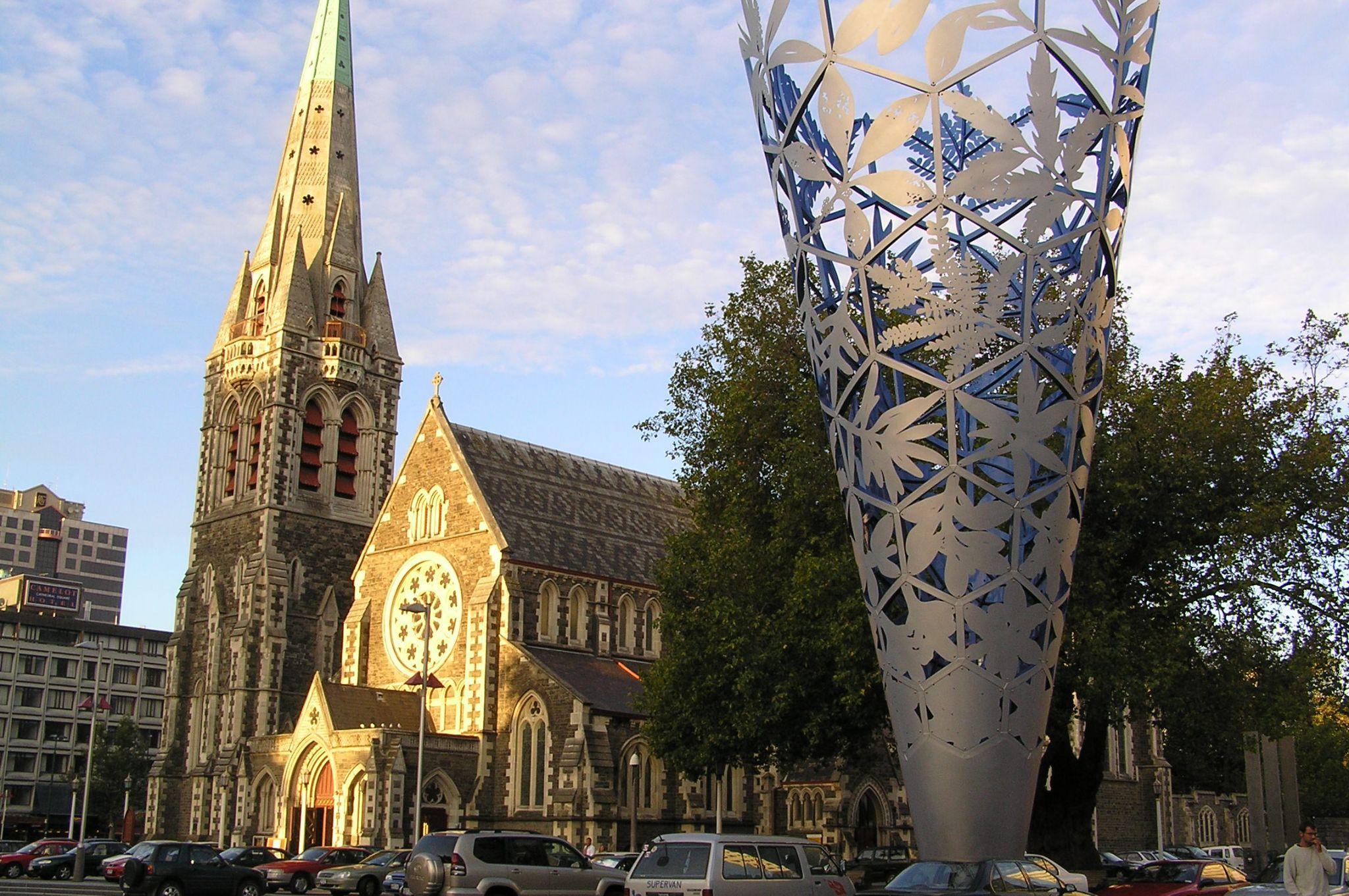 A photograph of Christchurch, New Zealand