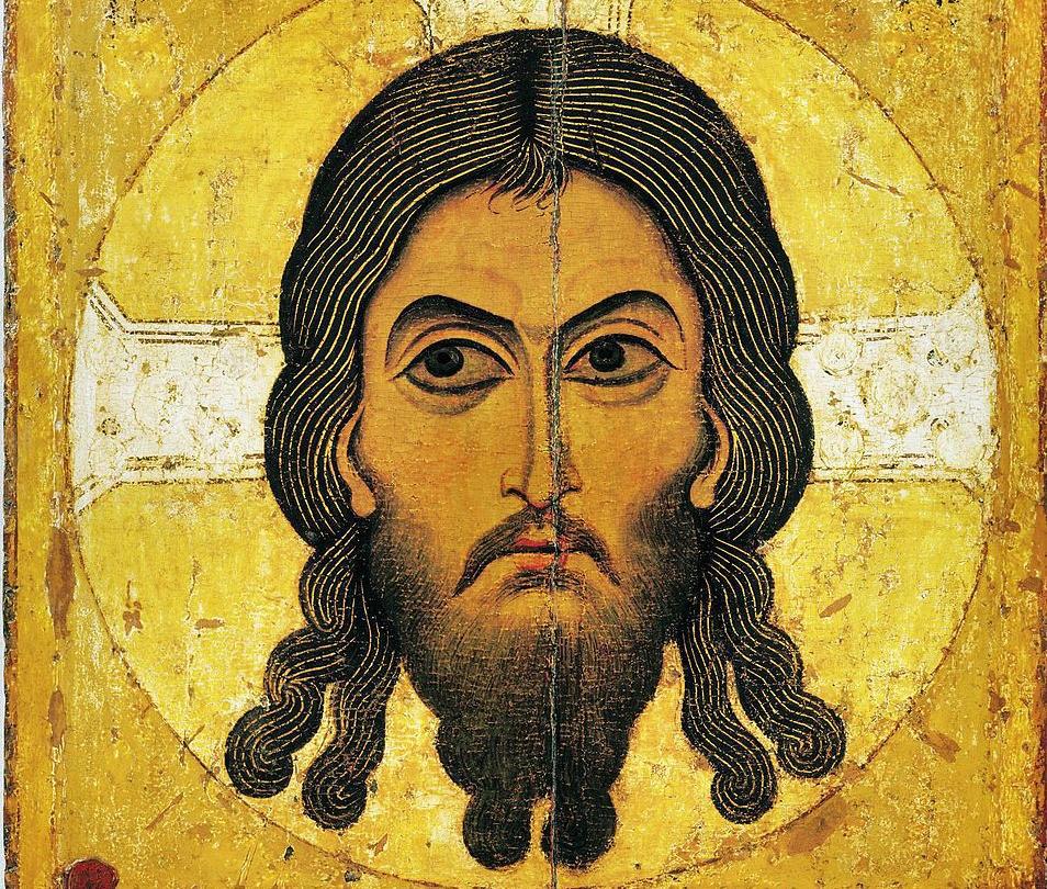 A painting of Jesus dating based on the Byzantine model