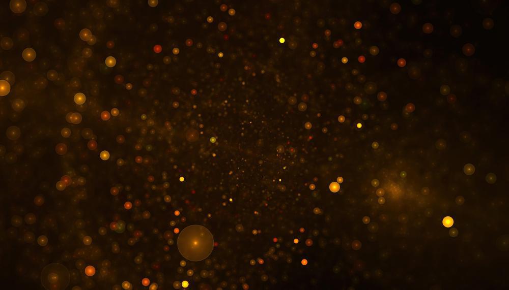 A photograph of nanoparticles