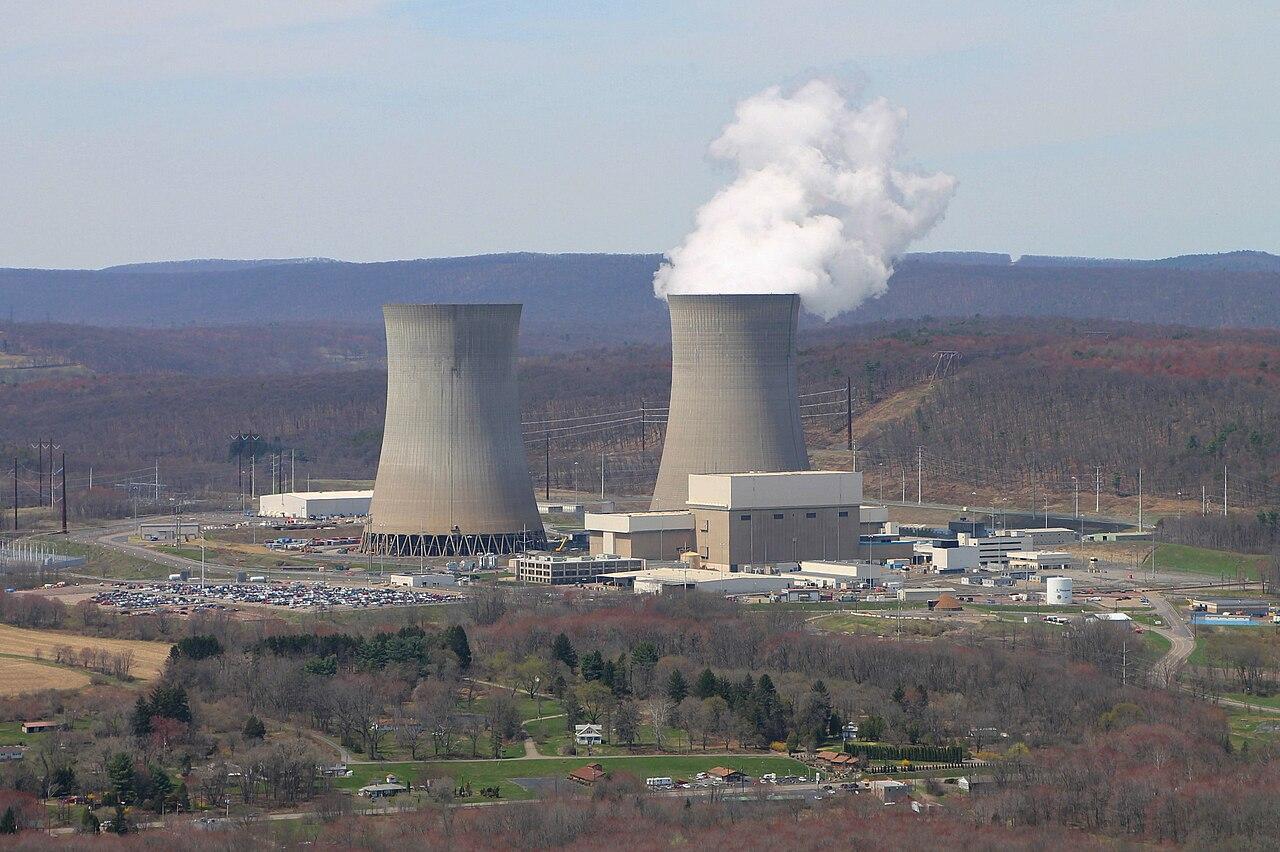 A photograph of Susquehanna Steam Electric Station located in Pennsylvania.